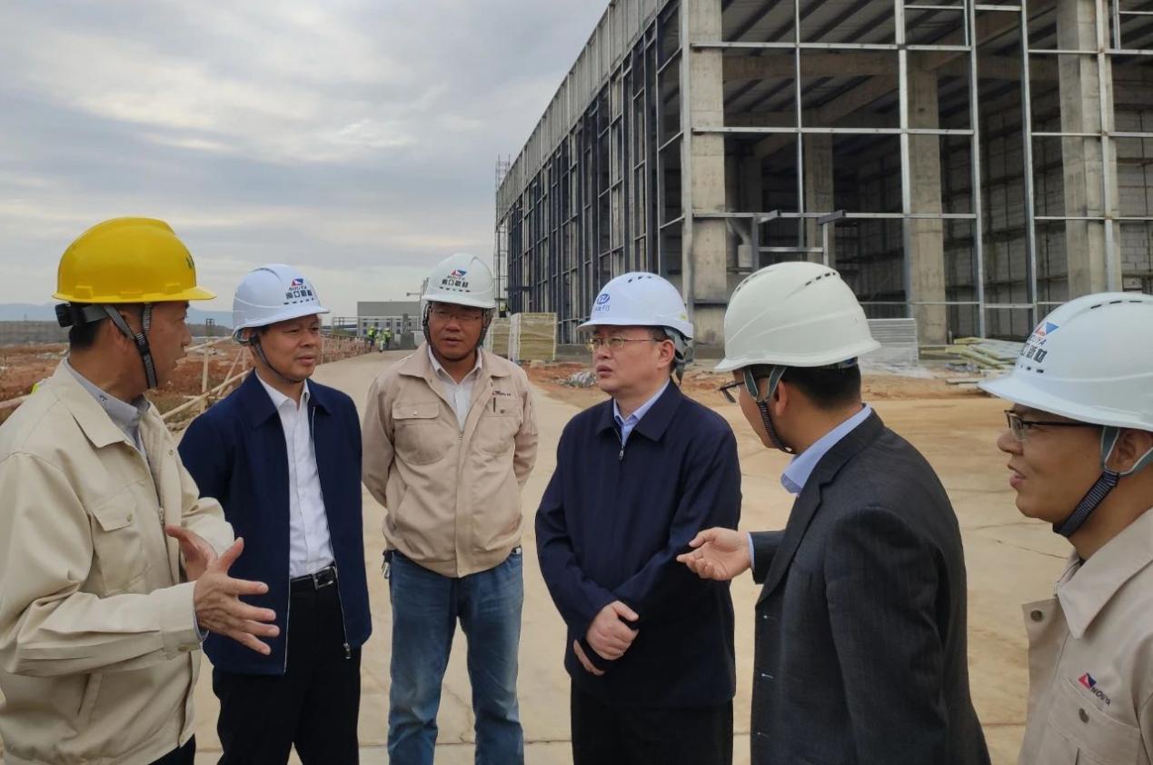 江西省吉安市委常委、副市長漆海云一行    來我司江西子公司實地巡察(圖1)