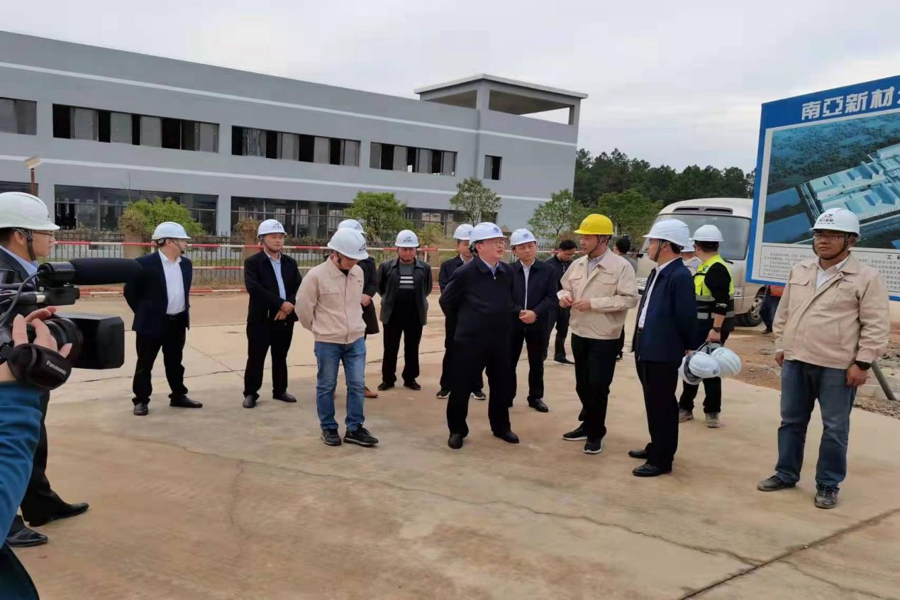 江西省吉安市委常委、副市長漆海云一行    來我司江西子公司實地巡察(圖2)